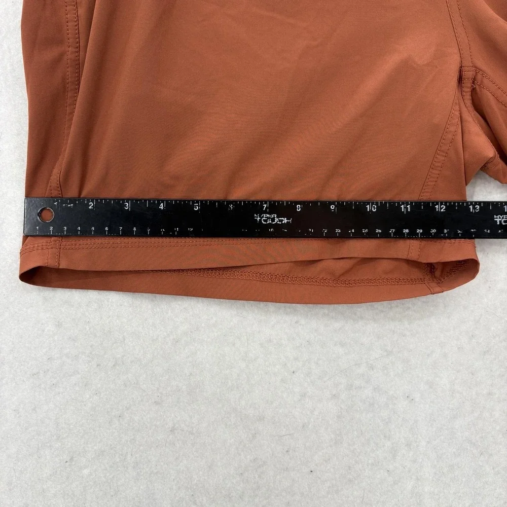 Vuori Kore Short Mens 2XL Orange Lined Quick Dry Elastic Waist Gym Swim Beach
